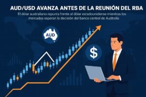 AUDUSD avanza antes de la reunión del RBA en medio de un dólar debilitado