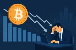 Bitcoin se desploma esta semana tras liquidaciones masivas en el mercado