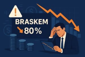 Bonos de Braskem se hunden 80