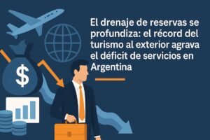 El drenaje de reservas se profundiza