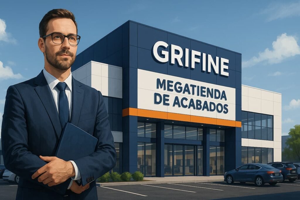 Grifine lanza megatienda de acabados