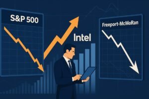 Intel brilla mientras Freeport McMoRan se hunde