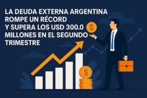 La deuda externa argentina rompe un récord