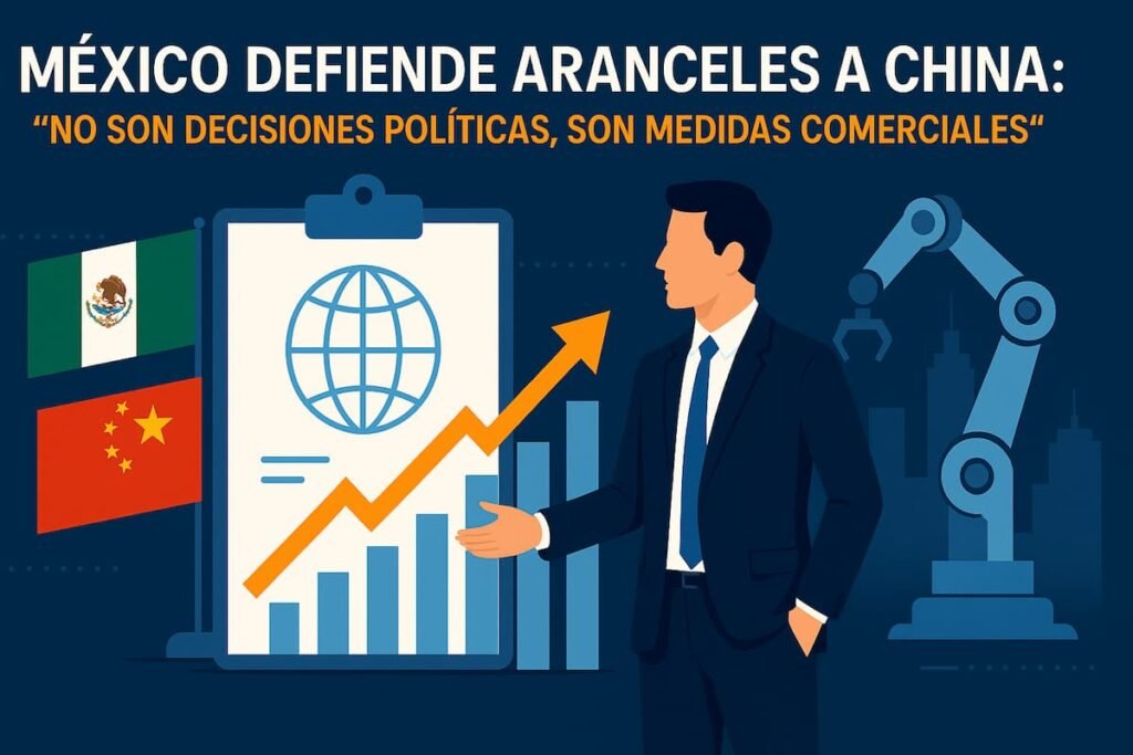 México defiende aranceles a China