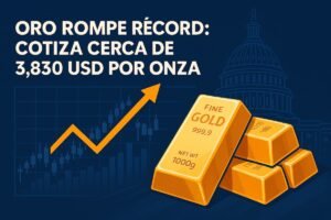 Oro rompe récord