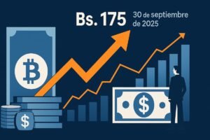 el dólar oficial supera los Bs.