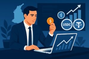 Auge de las stablecoins y remesas cripto