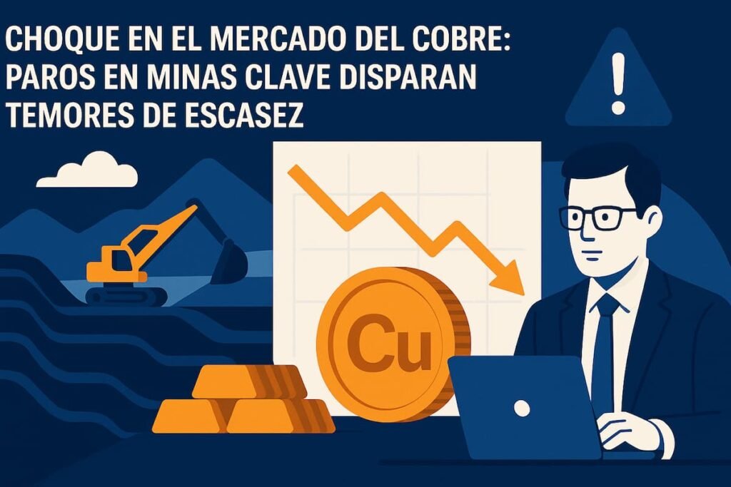 Choque en el mercado del cobre (1)