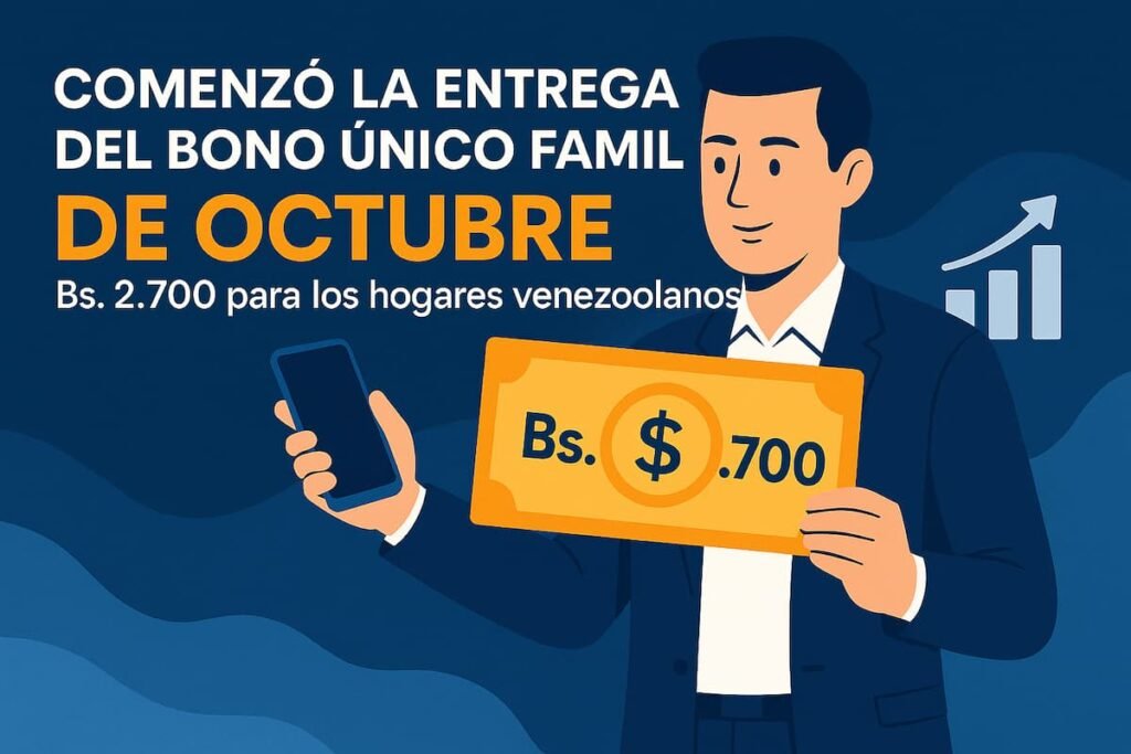Comenzó la entrega del Bono Único