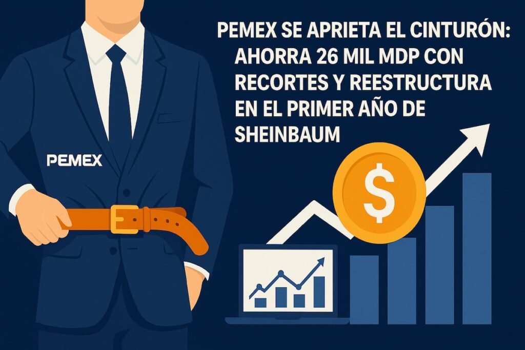 Pemex se aprieta el cinturón
