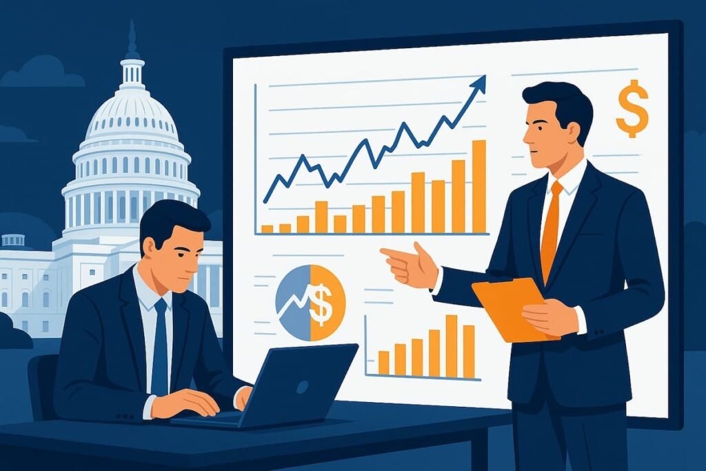 Viaje decisivo a Washington el mercado espera señales